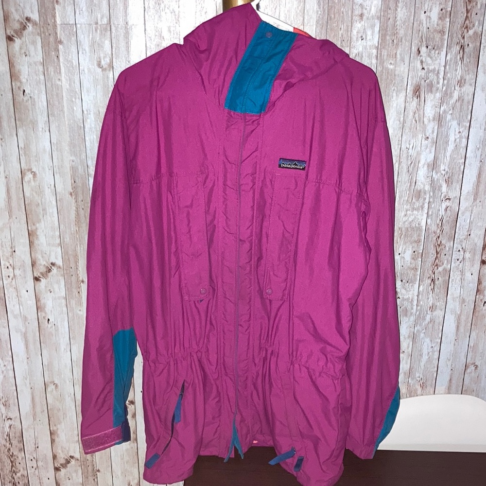 Pink Patagonia Rain Jacket Size 12